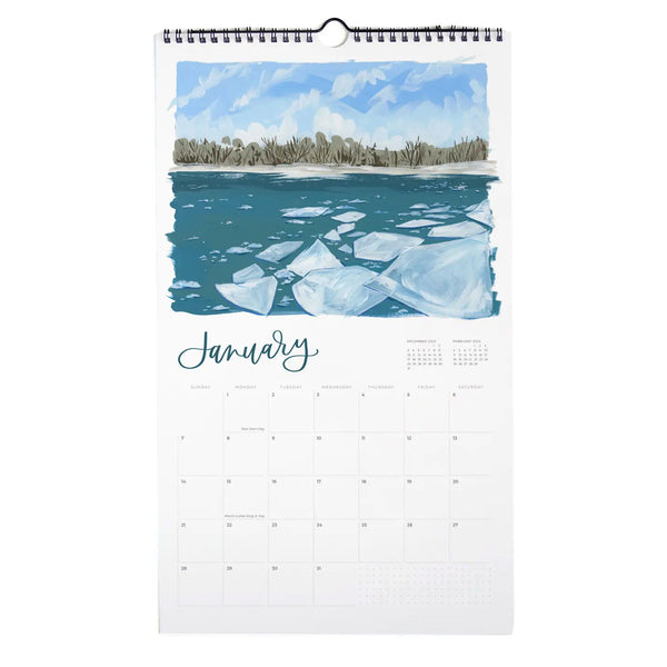 2024 1canoe2 Land & Sky Calendar SALE