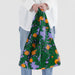 Baggu Standard Grocery Bag /  Orange Tree Periwinkle
