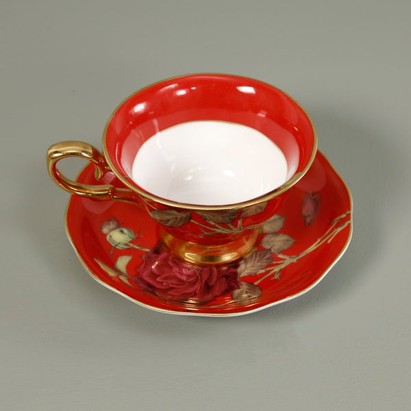 BoneChinaTeaCup_Saucer_GoldRos