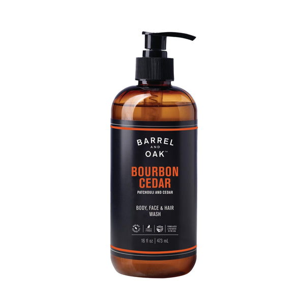 All-in-One Liquid Body Soap / Bourbon Cedar