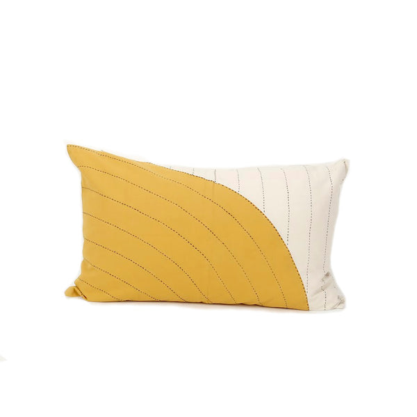 Curve Lumbar Pillow / Mustard