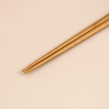 Japanese Style Chopsticks/ Medium Brown Wood