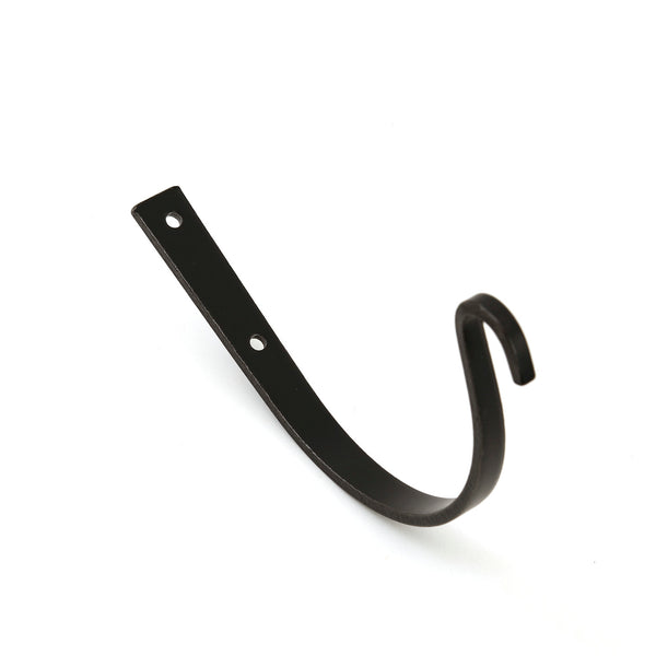 wrought iron hanging plant hooks Black Iron Plant Hanger Hook + sett – One Mercantile / Sett