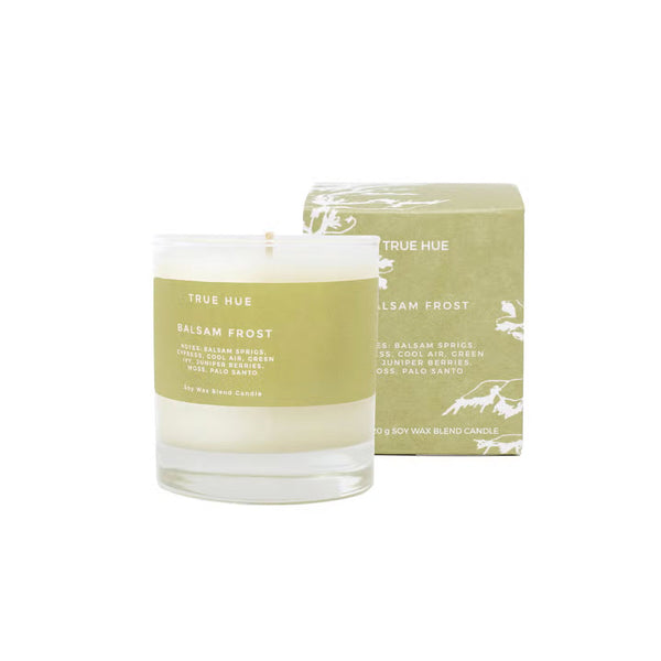 True Hue Candle / Balsam Frost FINAL SALE