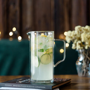 Double Wall Glass Pitcher