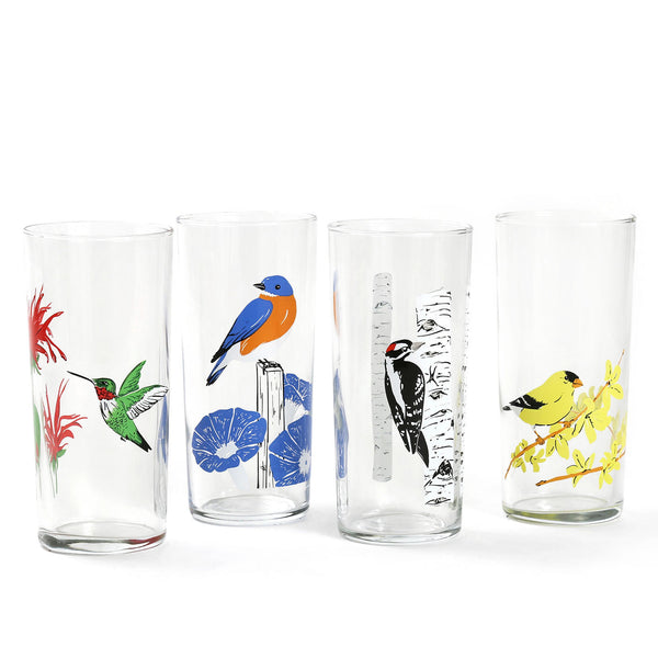 unique drinking glasses unique glassware bird