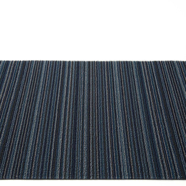 Chilewich Shag Rugs / Skinny Stripe Forest + sett – One Mercantile