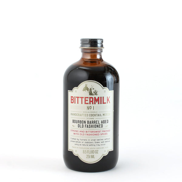 Bittermilk Cocktail Mix / No. 1 Bourbon Barrel Aged Old Fashioned