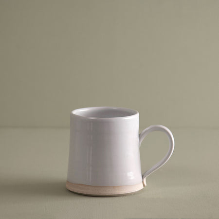 W/R/F Handmade Large Mug / White