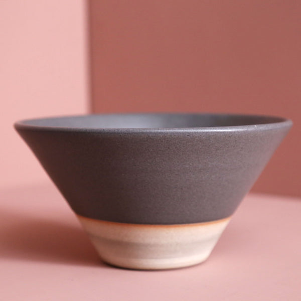 W/R/F Handmade Large "V" Bowls / Ash