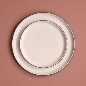 Archive Dinner Plate / Dark Grey
