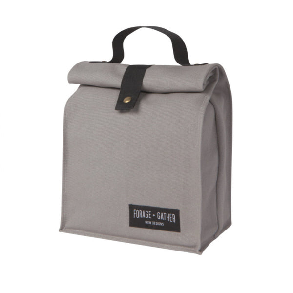 Forage Gather Lunch Bag / Grey  FINAL SALE