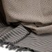 Cotton Bedspread Gray 78" x 95"