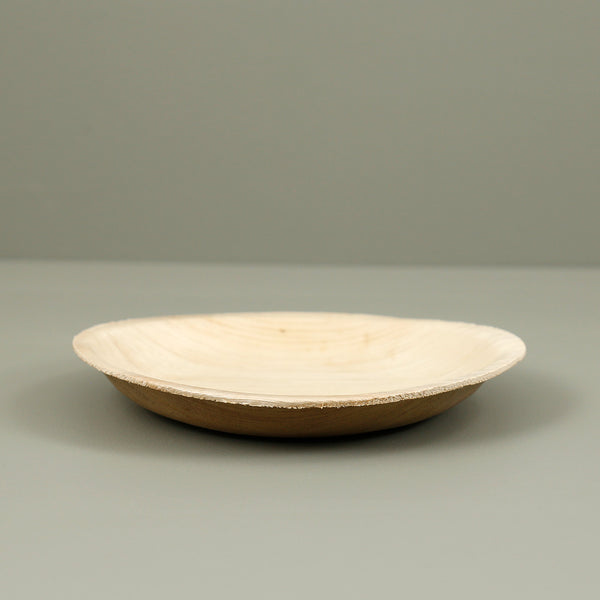 areca palm leaf plate Palm Leaf Dinner Plates / 25pc Pack + sett – One Mercantile / Sett