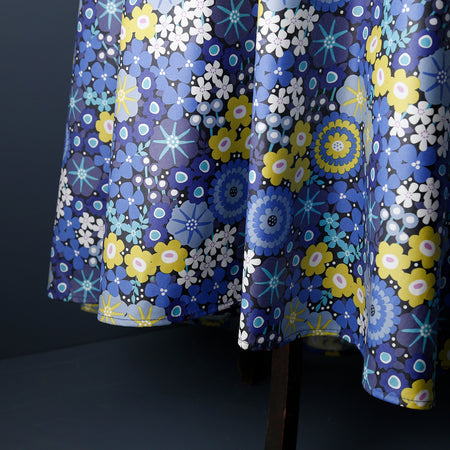 Laminated Cotton Round Tablecloth / Ravenna