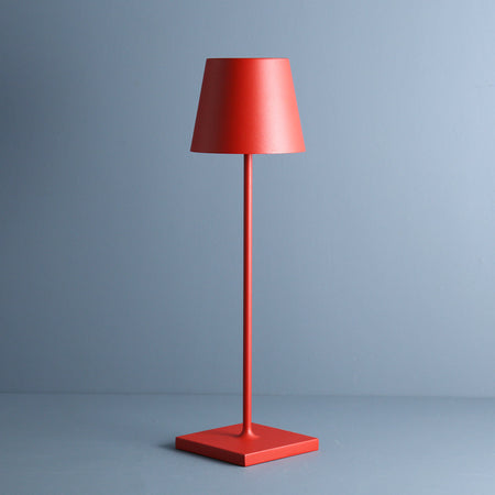 Wireless LED Table Lamp / Red