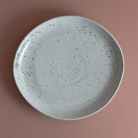 Marcus White Salt Dinner Plate