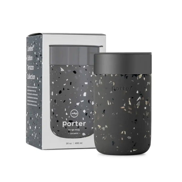 Porter Mug | Terrazzo Charcoal 16oz