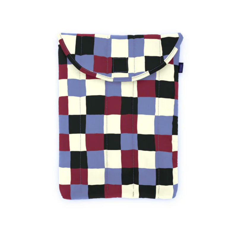 Baggu Puffy Laptop Sleeve 13"-14" / Painted Check