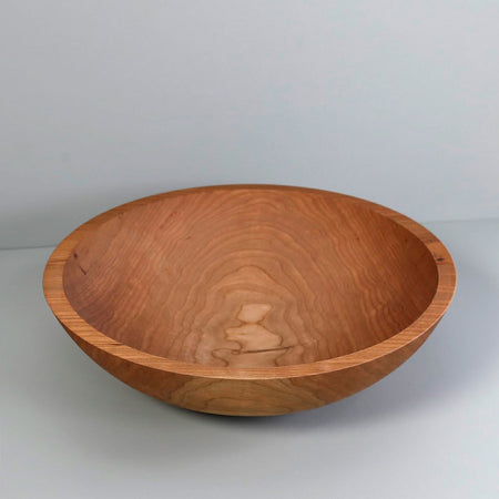 Michigan Cherry Wooden Salad Bowl 15"