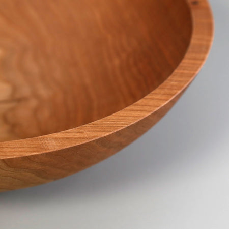 Michigan Cherry Wooden Salad Bowl 15"