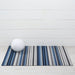 Chilewich Shag Rugs / Horizon Stripe / Deep Sea