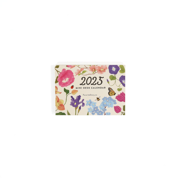 2025 Favorite Story Mini Desk Calendar / Botanicals