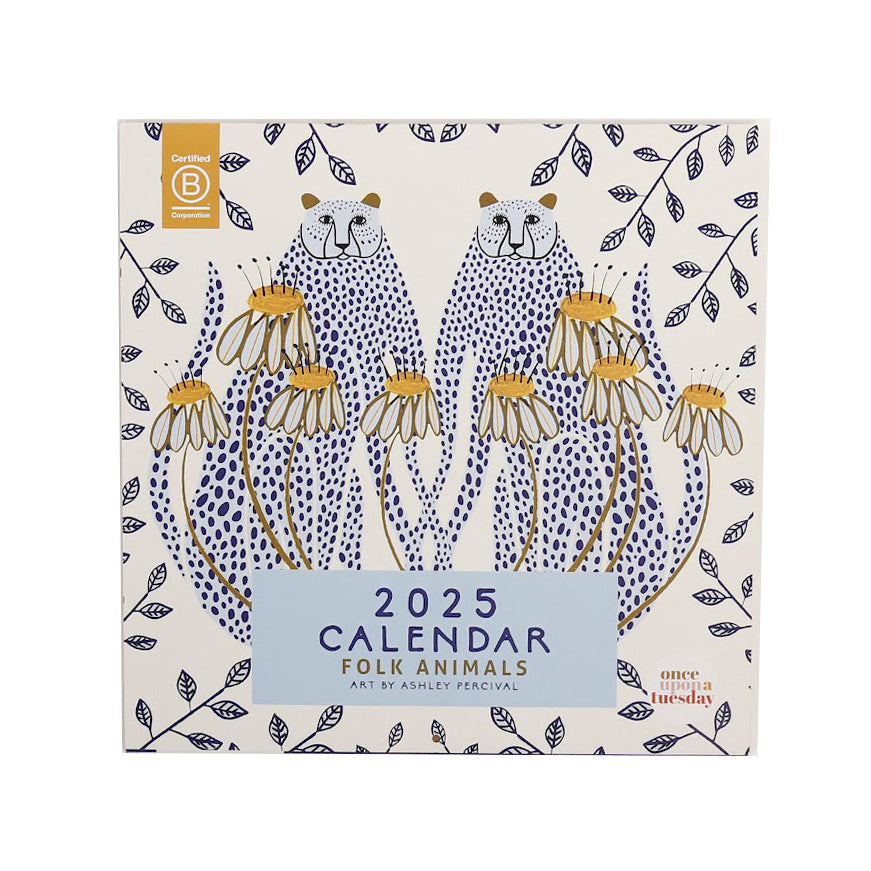 2025 Folk Animals Calendar