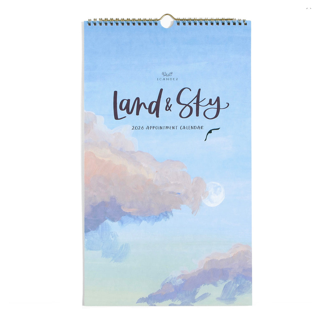 2026 1canoe2 Land & Sky Calendar