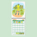 2027 Froggy Of The Month Calendar
