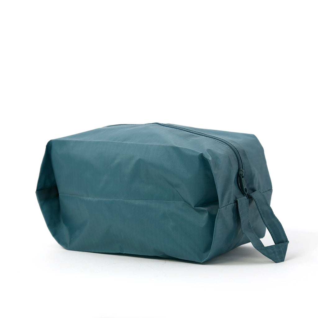Baggu 3D Medium Zip Pouch / Jewel Peacock