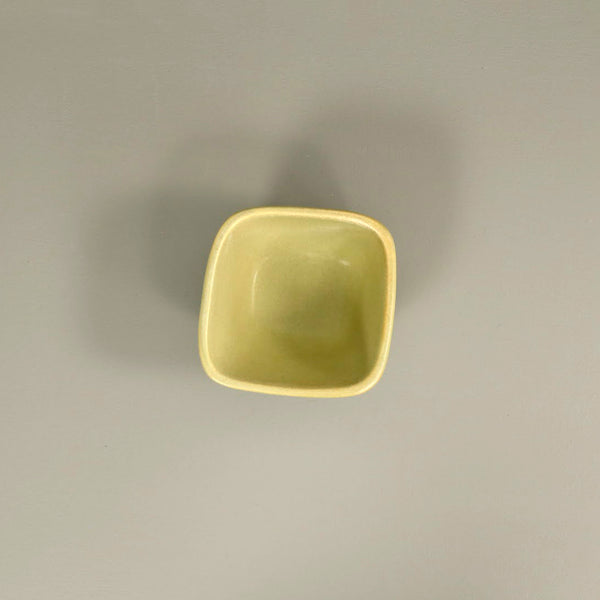 4" Square Bowl / Green