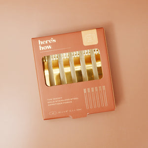 The Wazzy Appetizer Forks 6pc