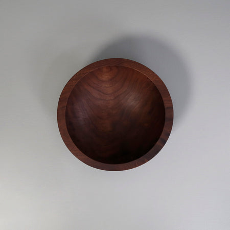 American Walnut Wooden Salad Bowl 7"