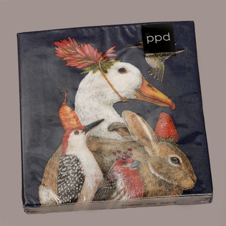 Vicki Sawyer Paper Cocktail Napkins / A Few Good Friends
