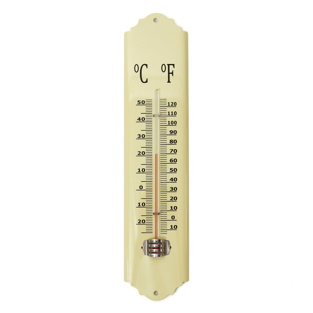 Tin Wall Thermometer / Cream