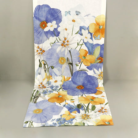 Alpi Flora Linen Table Runner 19" x 86"