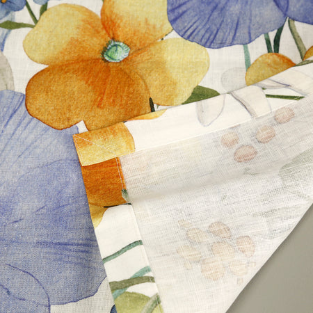 Alpi Flora Linen Table Runner 19" x 86"