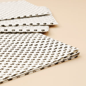 Block Print 4pc Napkin Set / Adeline Snow