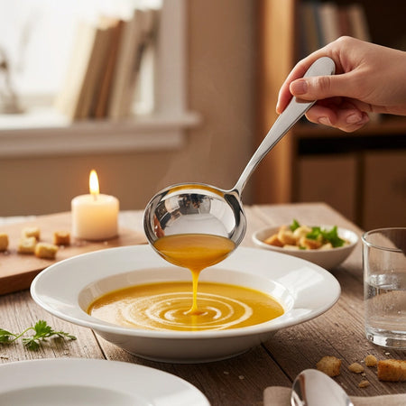 Alpia Round Serving Spoon