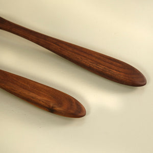 American Walnut Salad Servers