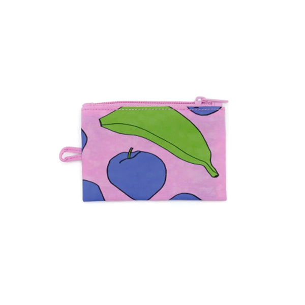 Baggu Flat Small Zip Pouch / Apples & Bananas