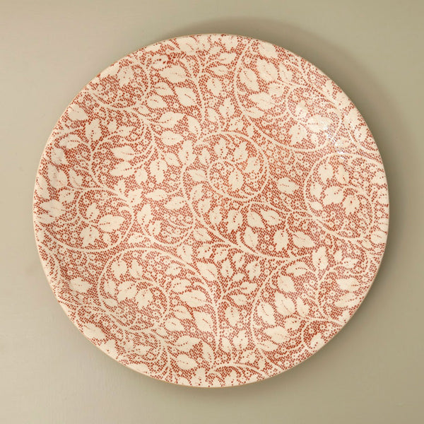 Terrafirma Statement Platter / Poppy / Arcadia