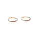 Arnya Hoop Earrings / Small / Latte