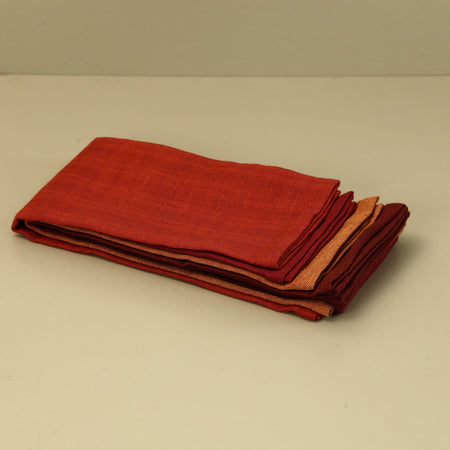 Auburn Assorted Cotton Dinner Napkins 16" / 4pc