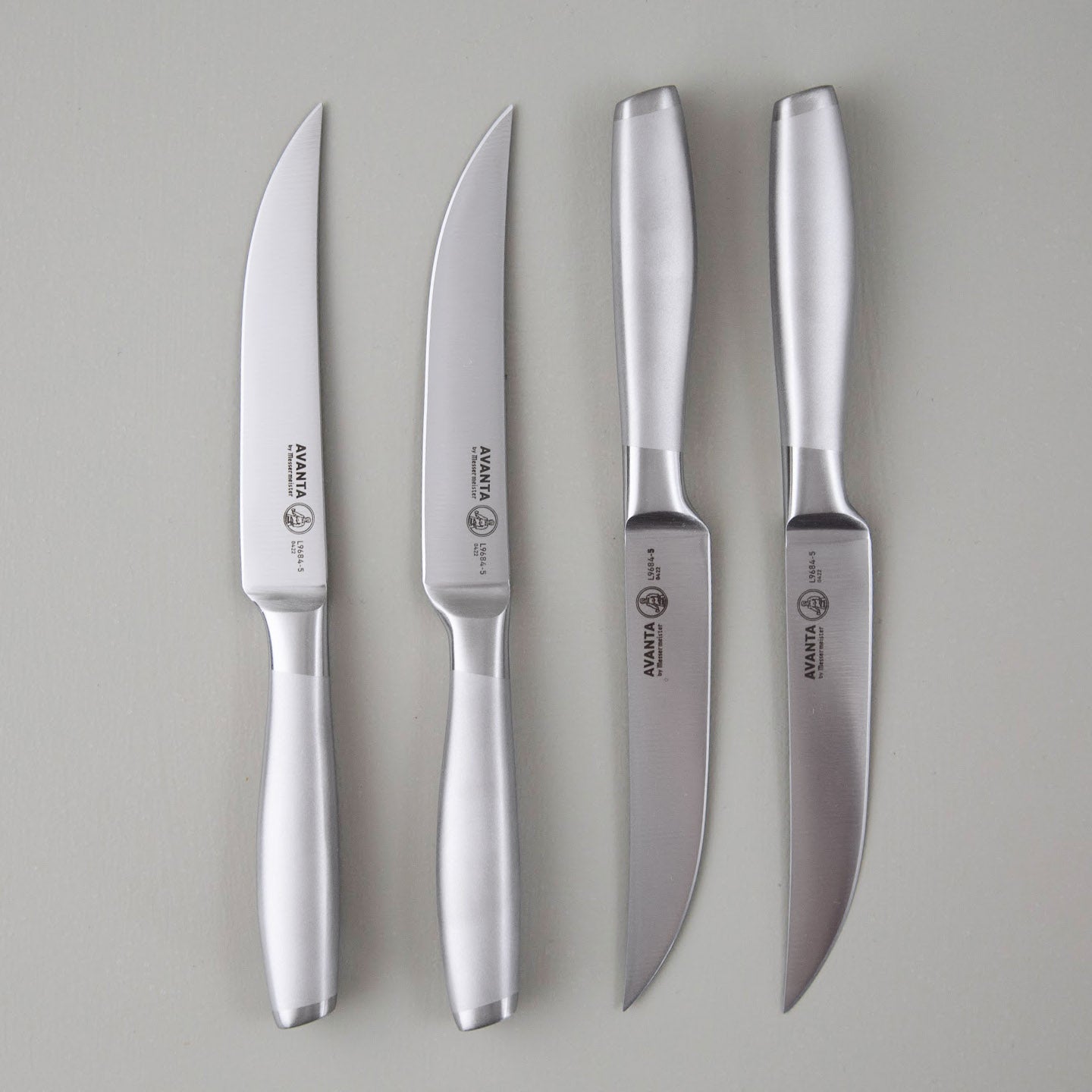 Avanta Fine Edge Steak Knife 4pc Set / Stainless + sett – One