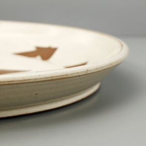 Jeremy Ayers / Geometric Round Serving Platter