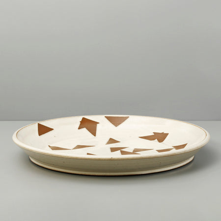 Jeremy Ayers / Geometric Round Serving Platter