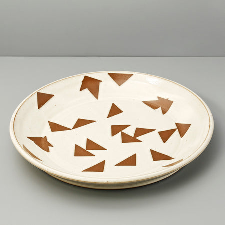 Jeremy Ayers / Geometric Round Serving Platter