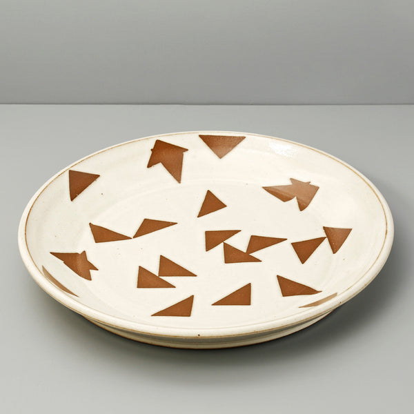 Jeremy Ayers / Geometric Round Serving Platter